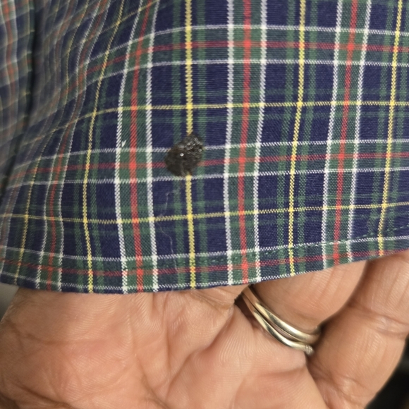 Polo Ralph Lauren Blake Blue Plaid Men’s Button Down Shirt XL Cotton - Picture 6 of 7